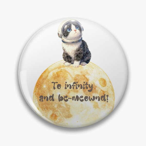 Item preview, Toy Story quote cat - space cat watercolor designed and sold by WildArtIT.