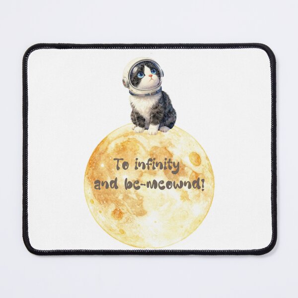 Item preview, Toy Story quote cat - space cat watercolor designed and sold by WildArtIT.