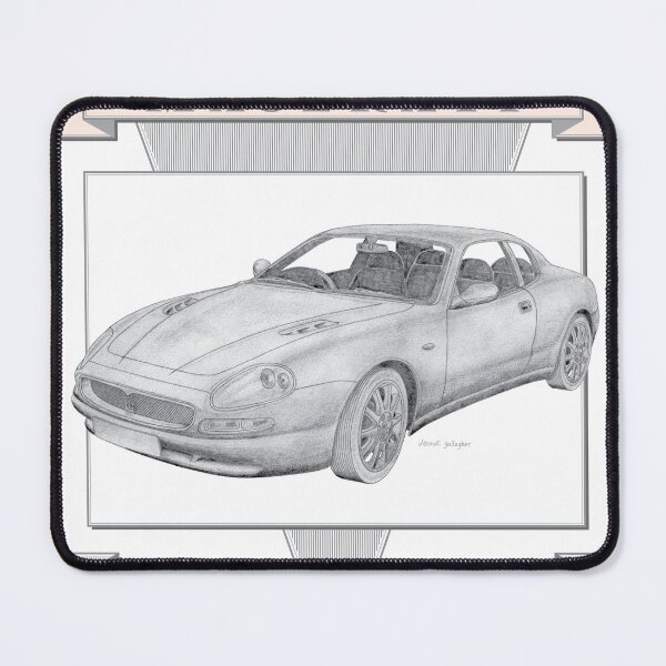 Item preview, Maserati 3200 GT 2 Door Coupé Hand-drawn designed and sold by Classic Car Art Drawings.