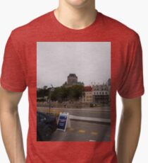 #Quebec, #Canada, Quebec #City, #Streets, #Buildings, #Places, #QuebecCity Tri-blend T-Shirt