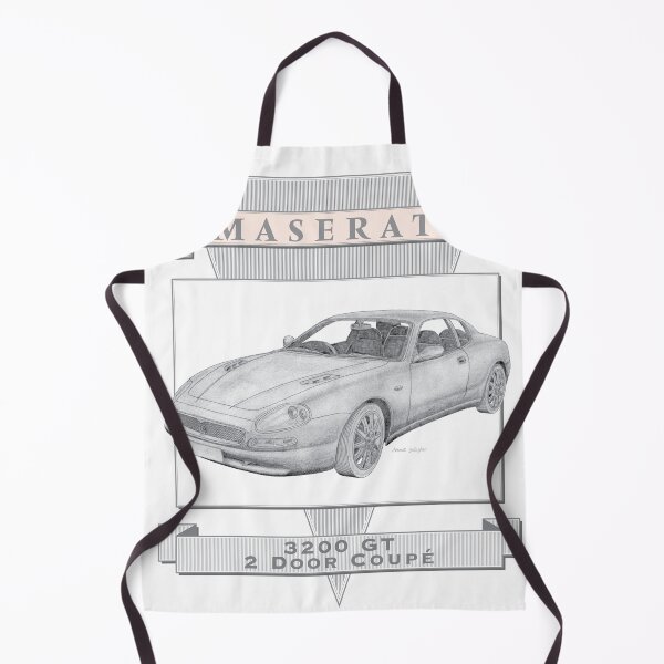 Item preview, Maserati 3200 GT 2 Door Coupé Hand-drawn designed and sold by Classic Car Art Drawings.
