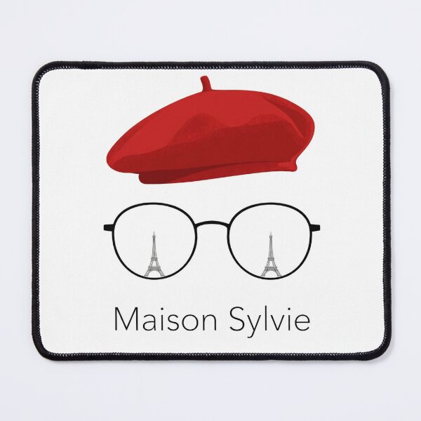 Item preview, Maison Sylvie Eiffel Tower Glasses - Paris Red Beret Logo designed and sold by MAISON SYLVIE.