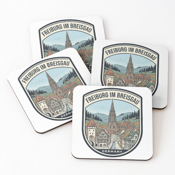 Item preview, Freiburg Im Breisgau Germany Vintage Travel Badge designed and sold by k3rstman1.
