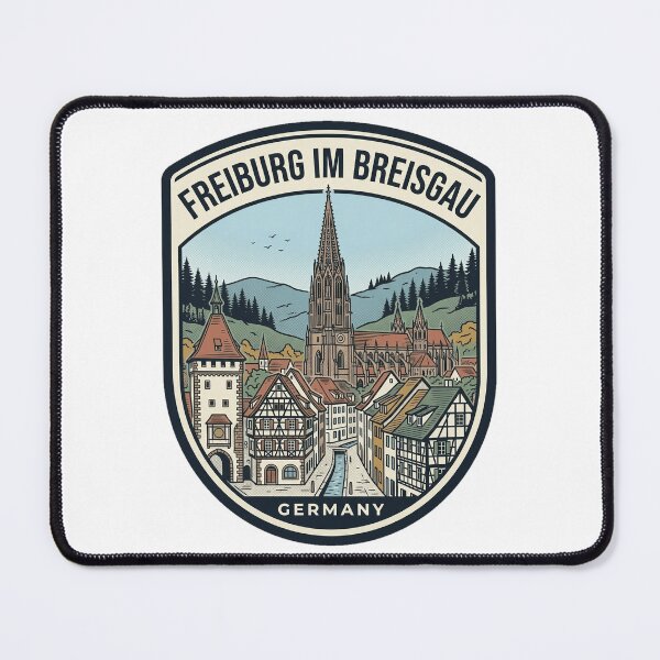 Item preview, Freiburg Im Breisgau Germany Vintage Travel Badge designed and sold by k3rstman1.
