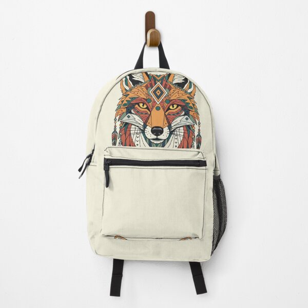 Item preview, Geometric boho fox - orange designed and sold by WildArtIT.
