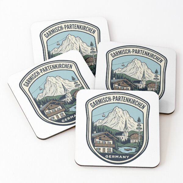 Item preview, Garmisch-Partenkirchen Germany Vintage Alpine Mountain Badge designed and sold by k3rstman1.
