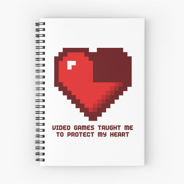 Item preview, 8-Bit Lessons Video Games Taught Me To Protect My Heart designed and sold by talyna-vendano.