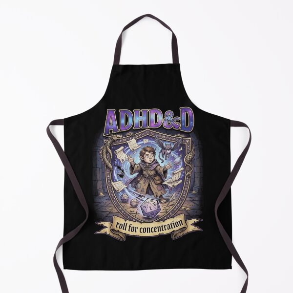 Item preview, ADHDnD roll for concentration dnd gift designed and sold by MrHide.