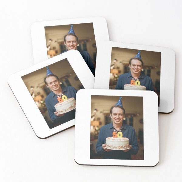 Item preview, Steve buscemi 50th Birthday funny prank meme memes happy 50 designed and sold by CheeseBlueprint.