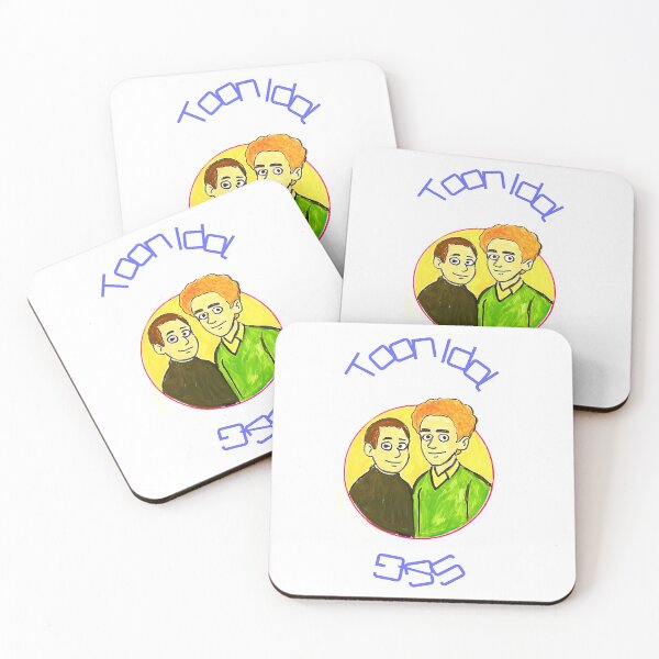 Item preview, Toon Idol Music Duo Caricature Pop Cartoon Portrait designed and sold by Ashutosh Das.