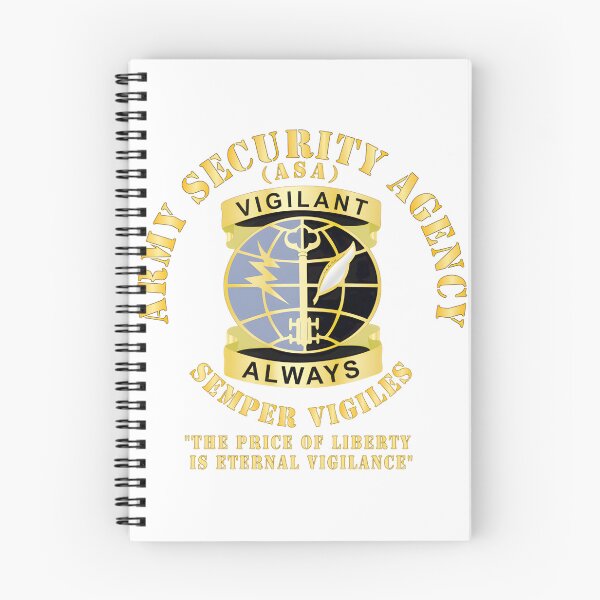 Item preview, Army Security Agency Dui Always Vigilante ⭐⭐⭐⭐⭐ designed and sold by Madison Leblanc.