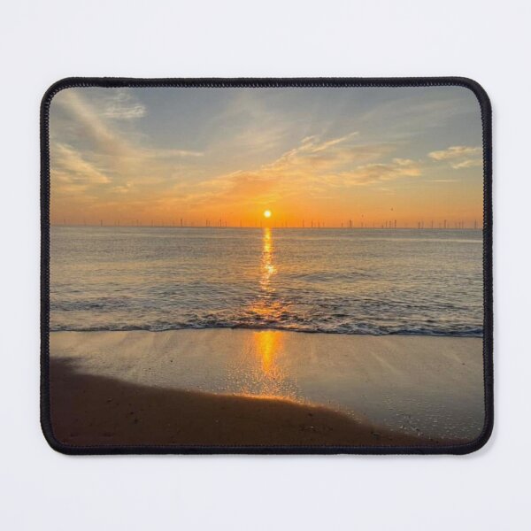 Item preview, Golden horizon: sunrise over Ingoldmells beach designed and sold by Astute-Artio-Photography.