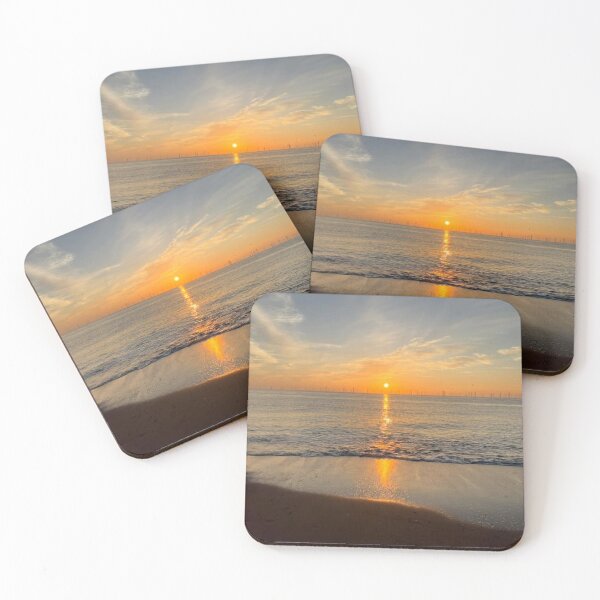 Item preview, Golden horizon: sunrise over Ingoldmells beach designed and sold by Astute-Artio-Photography.