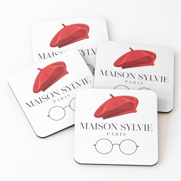 Item preview, Maison Sylvie Paris Luxury Logo - Red Beret Brand Emblem designed and sold by MAISON SYLVIE.