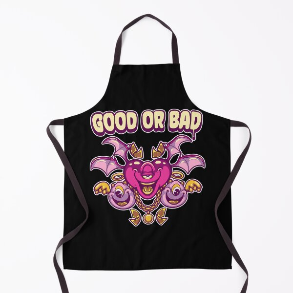 Item preview, Good Or Bad Heart Devil Angel Fantasy Monster Faces designed and sold by Ashutosh Das.