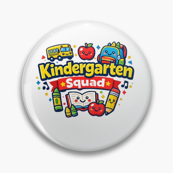 Item preview, Kindergarten Squad Cute Kawaii Back to School Teacher Student designed and sold by shemodas.