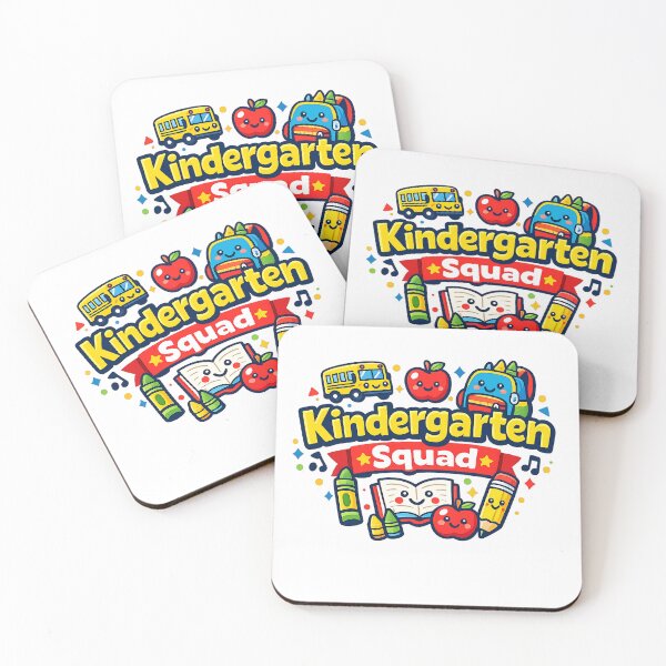 Item preview, Kindergarten Squad Cute Kawaii Back to School Teacher Student designed and sold by shemodas.