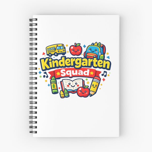Item preview, Kindergarten Squad Cute Kawaii Back to School Teacher Student designed and sold by shemodas.