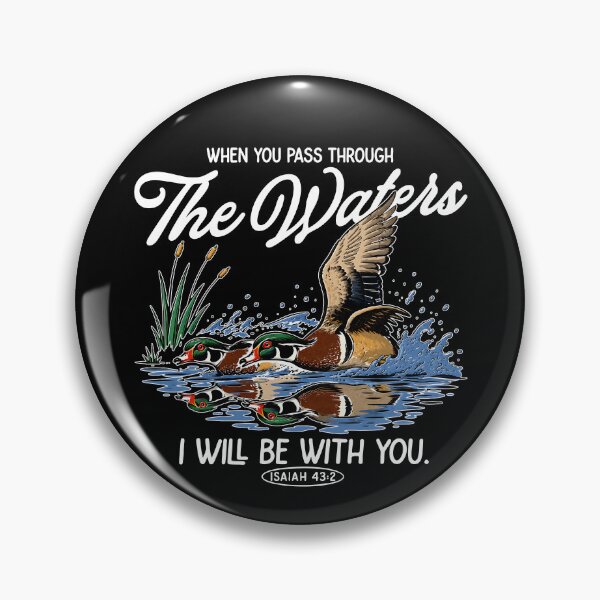 Item preview, When You Pass Through The Waters Isaiah 43 2 designed and sold by cabanalunaire.