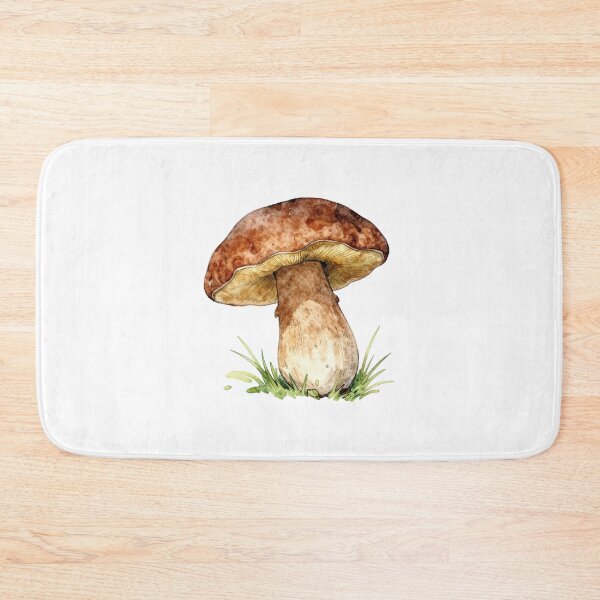 Item preview, Porcini mushrooms - botanical watercolor designed and sold by WildArtIT.