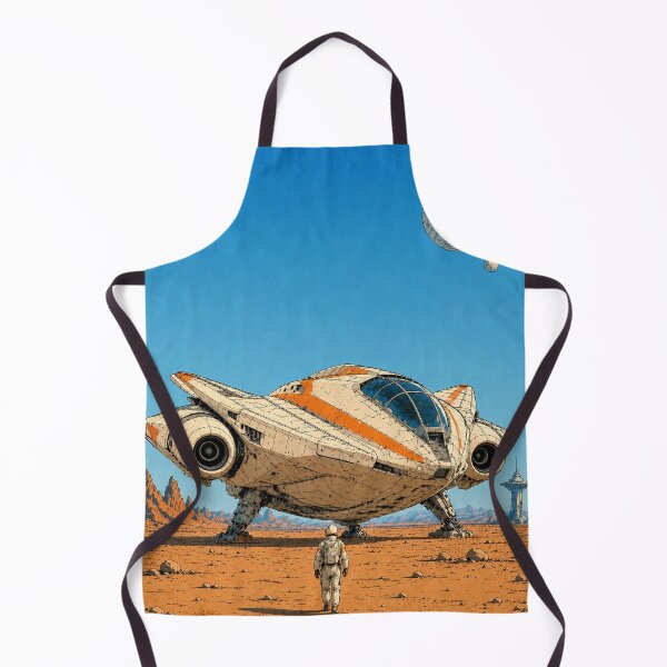 Item preview, Retro Mars Explorer Spacecraft Poster designed and sold by NordenPosters.