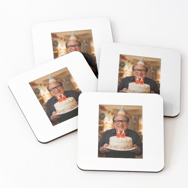 Item preview, Danny devito 50th Birthday funny prank meme memes happy 50 designed and sold by CheeseBlueprint.