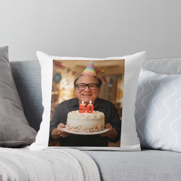 Item preview, Danny devito 50th Birthday funny prank meme memes happy 50 designed and sold by CheeseBlueprint.