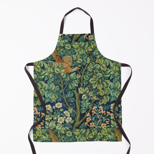 Item preview, Pheasant - William Morris botanical bird designed and sold by WildArtIT.