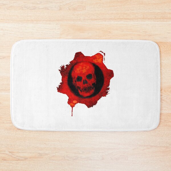 Item preview, Red Skull Gear Spray Grunge Art ⭐⭐⭐⭐⭐ designed and sold by Madison Leblanc.