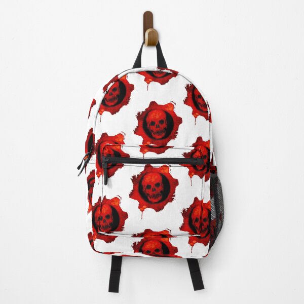 Item preview, Red Skull Gear Spray Grunge Art ⭐⭐⭐⭐⭐ designed and sold by Madison Leblanc.