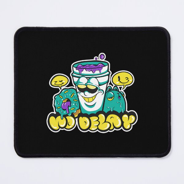 Item preview, No Delay Fast Food Soda Cup Donut Cat Graffiti designed and sold by Ashutosh Das.