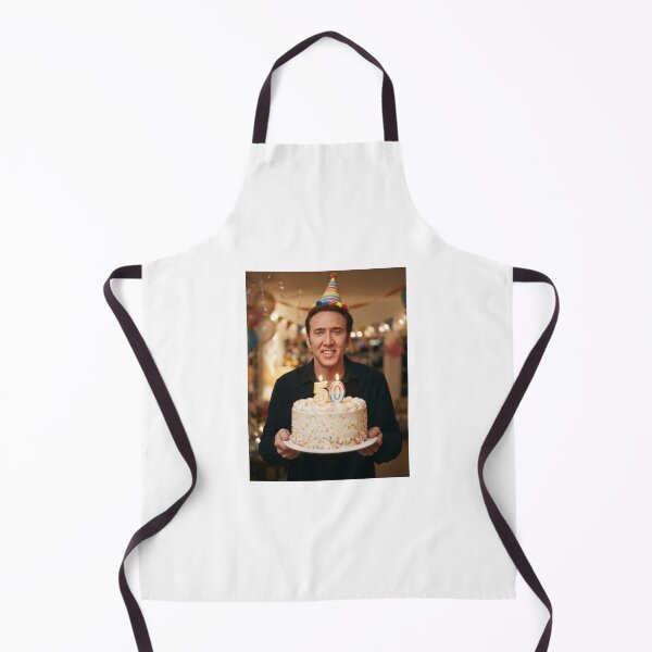 Item preview, Nicolas cage 50th Birthday funny prank meme memes happy 50 designed and sold by CheeseBlueprint.