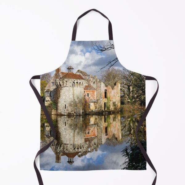 Item preview, Reflections of an English Castle in Lamberhurst Kent UK designed and sold by John Gilham - Landscape Photography.