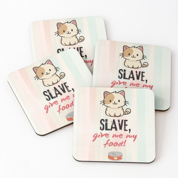 Item preview, Cat master and mistress - funny cat quote designed and sold by WildArtIT.
