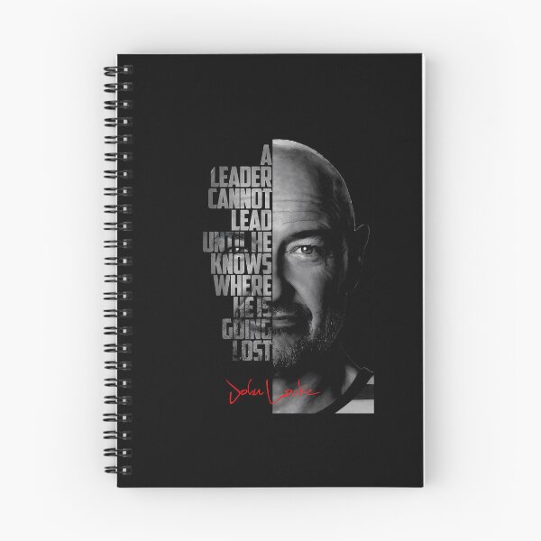 Item preview, Black And White John Locke Lost Tv Show Quote designed and sold by J-amieMay-o.