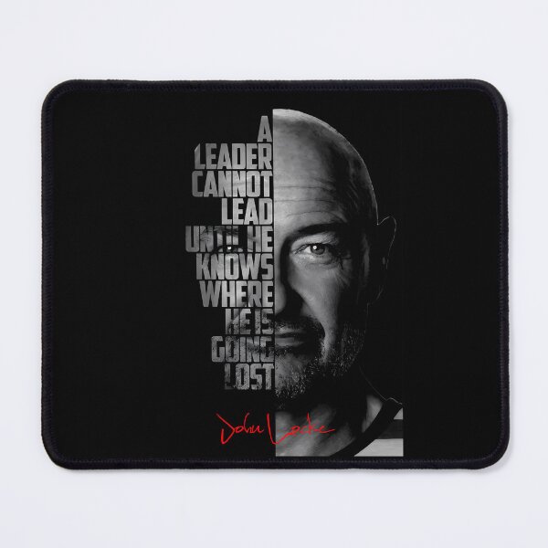 Item preview, Black And White John Locke Lost Tv Show Quote designed and sold by J-amieMay-o.