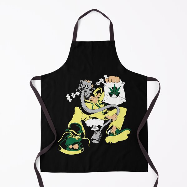 Item preview, Mask Man Gas Mask Marijuana Leaf Bag designed and sold by Ashutosh Das.