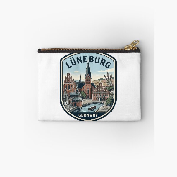 Item preview, Vintage Lüneburg Germany Historic Old Town Badge designed and sold by k3rstman1.