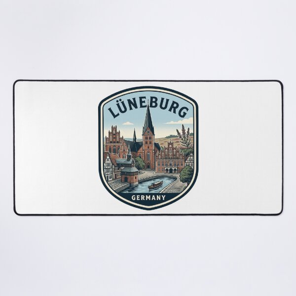 Item preview, Vintage Lüneburg Germany Historic Old Town Badge designed and sold by k3rstman1.
