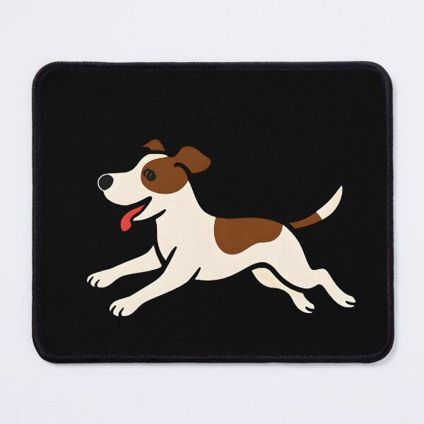 Item preview, Happy Running Puppy Dog Cute Pet Illustration designed and sold by VibeShift Studio.