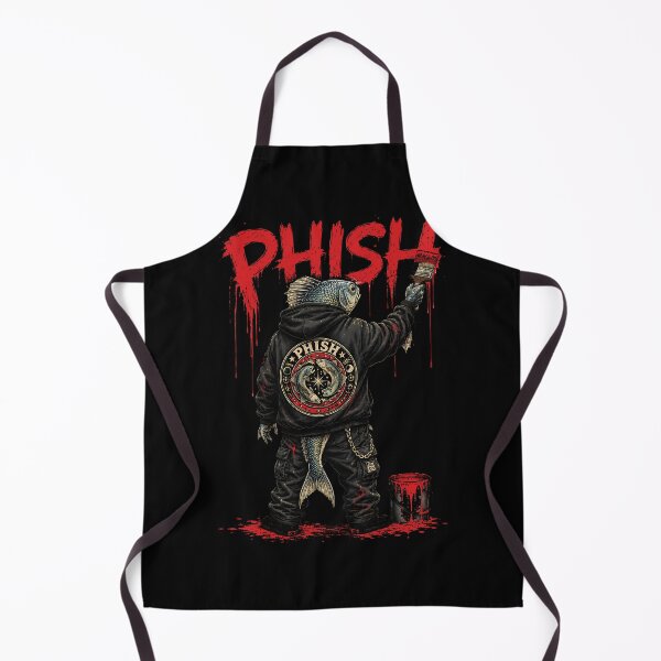 Item preview, Phish Jam Band Fish Graffiti Street Art designed and sold by ZHISUART.