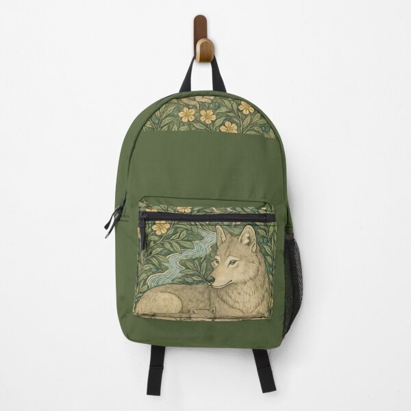 Item preview, Gray wolf - italian forest wildlife designed and sold by WildArtIT.