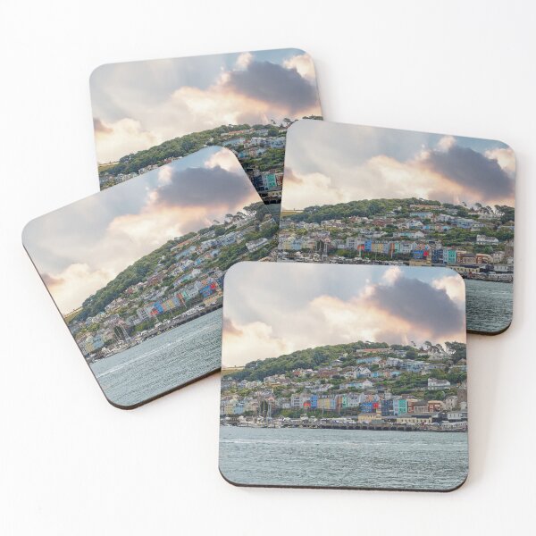 Item preview, Colourful houses of Kingswear in Devon designed and sold by John Gilham - Landscape Photography.