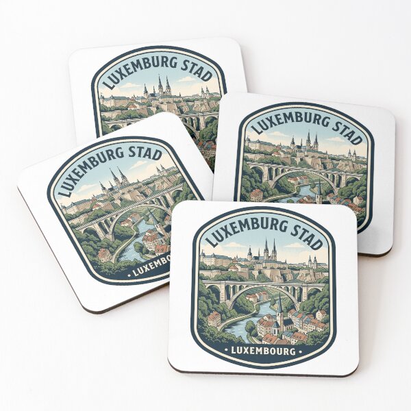 Item preview, Vintage Luxembourg City Adolphe Bridge Travel Badge designed and sold by k3rstman1.