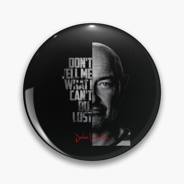 Item preview, Black And White John Locke Lost Tv Show Quote Poster designed and sold by J-amieMay-o.