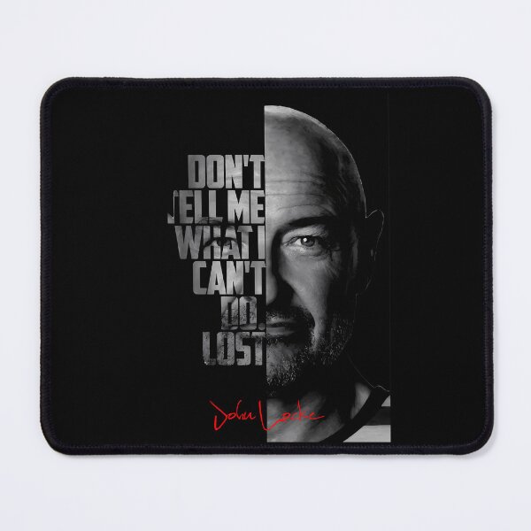 Item preview, Black And White John Locke Lost Tv Show Quote Poster designed and sold by J-amieMay-o.