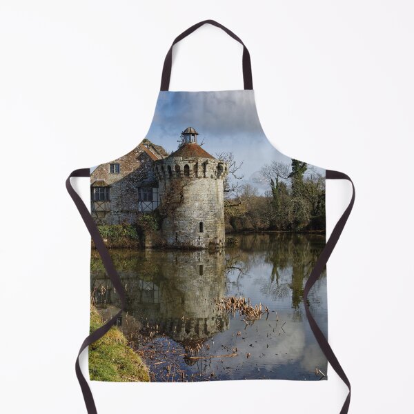 Item preview, Old ruined moated English Castle designed and sold by John Gilham - Landscape Photography.