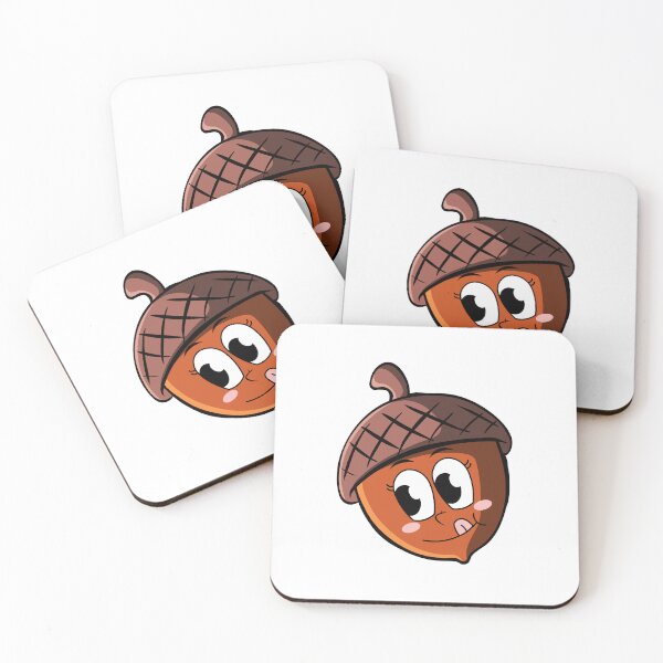 Item preview, Cute Acorn Character designed and sold by priyanshustore.