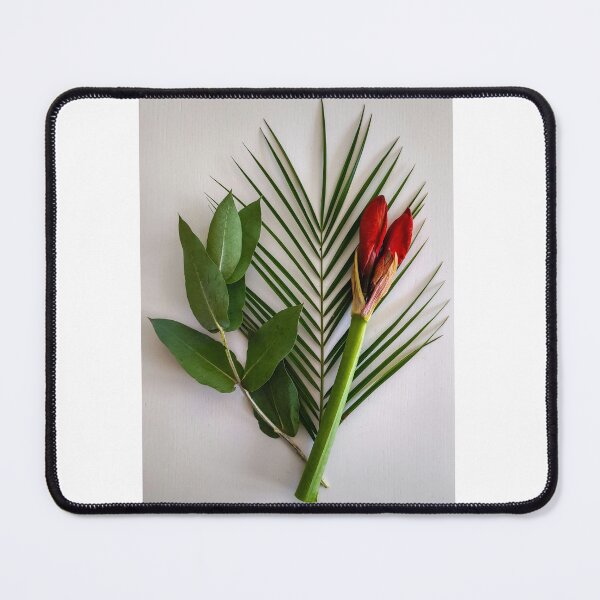 Item preview, Tropical Leaves and Red Flower Photography designed and sold by minikdusler.