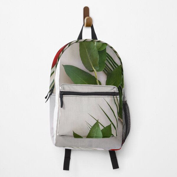 Item preview, Tropical Leaves and Red Flower Photography designed and sold by minikdusler.